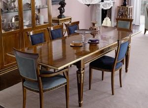 GOLD DINING TABLE